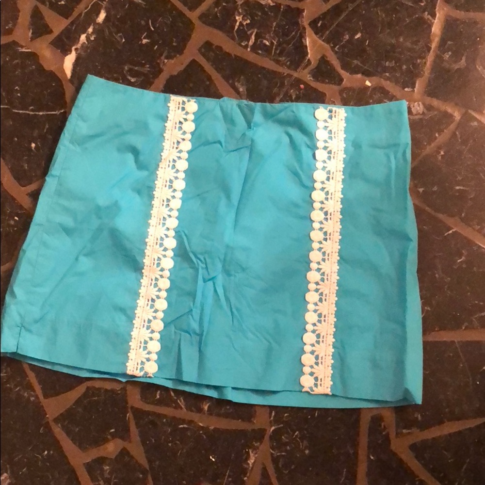 Lilly Pulitzer turquoise skort